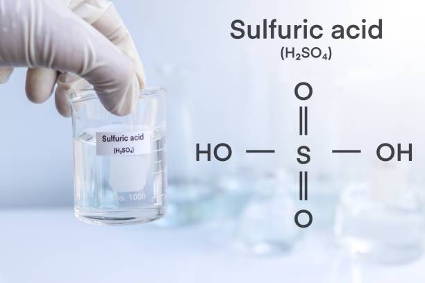 تولید اسید سولفوریک رقیق و شفاف